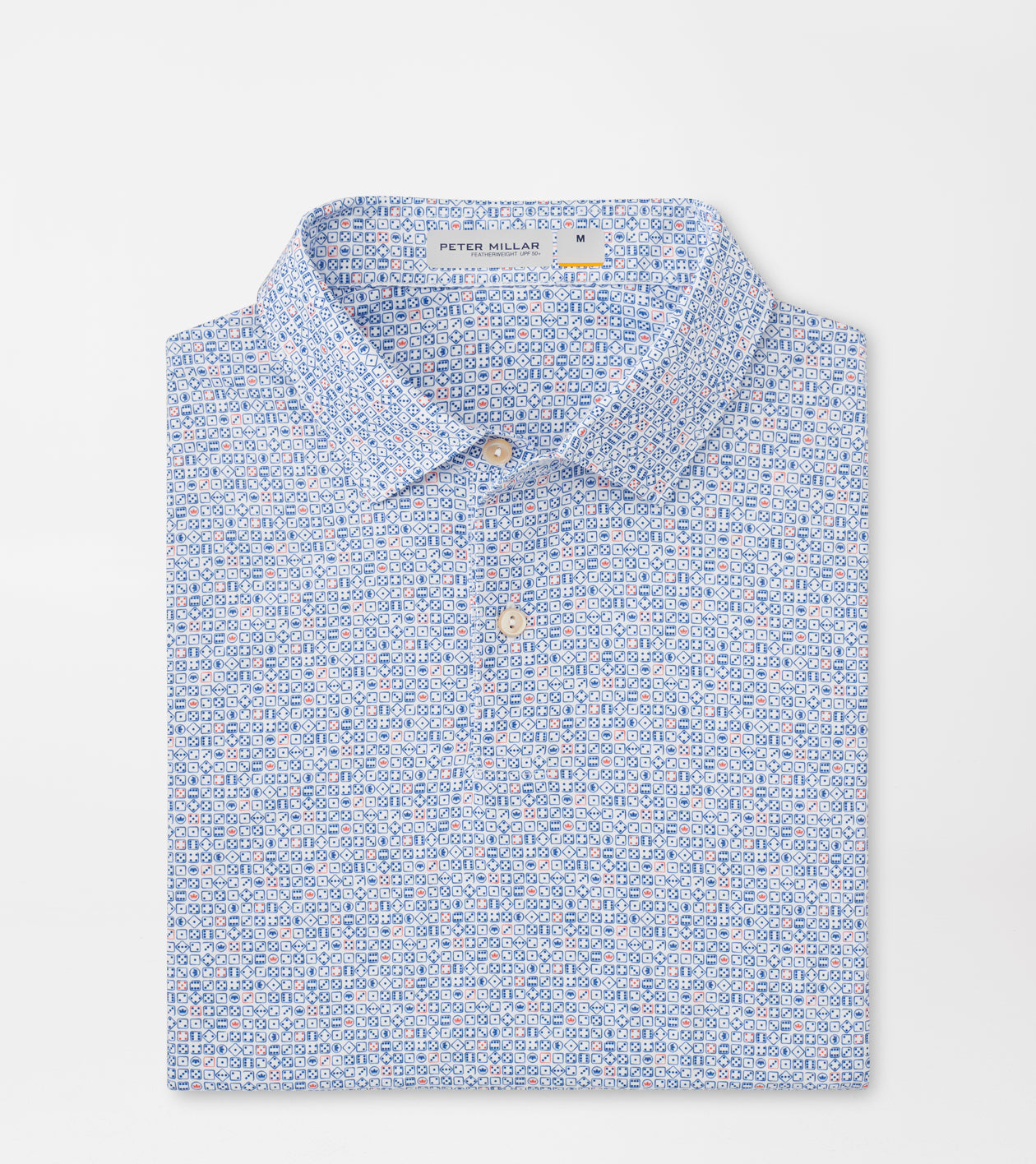 FEATHERWEIGHT NO DICE POLO WHITE