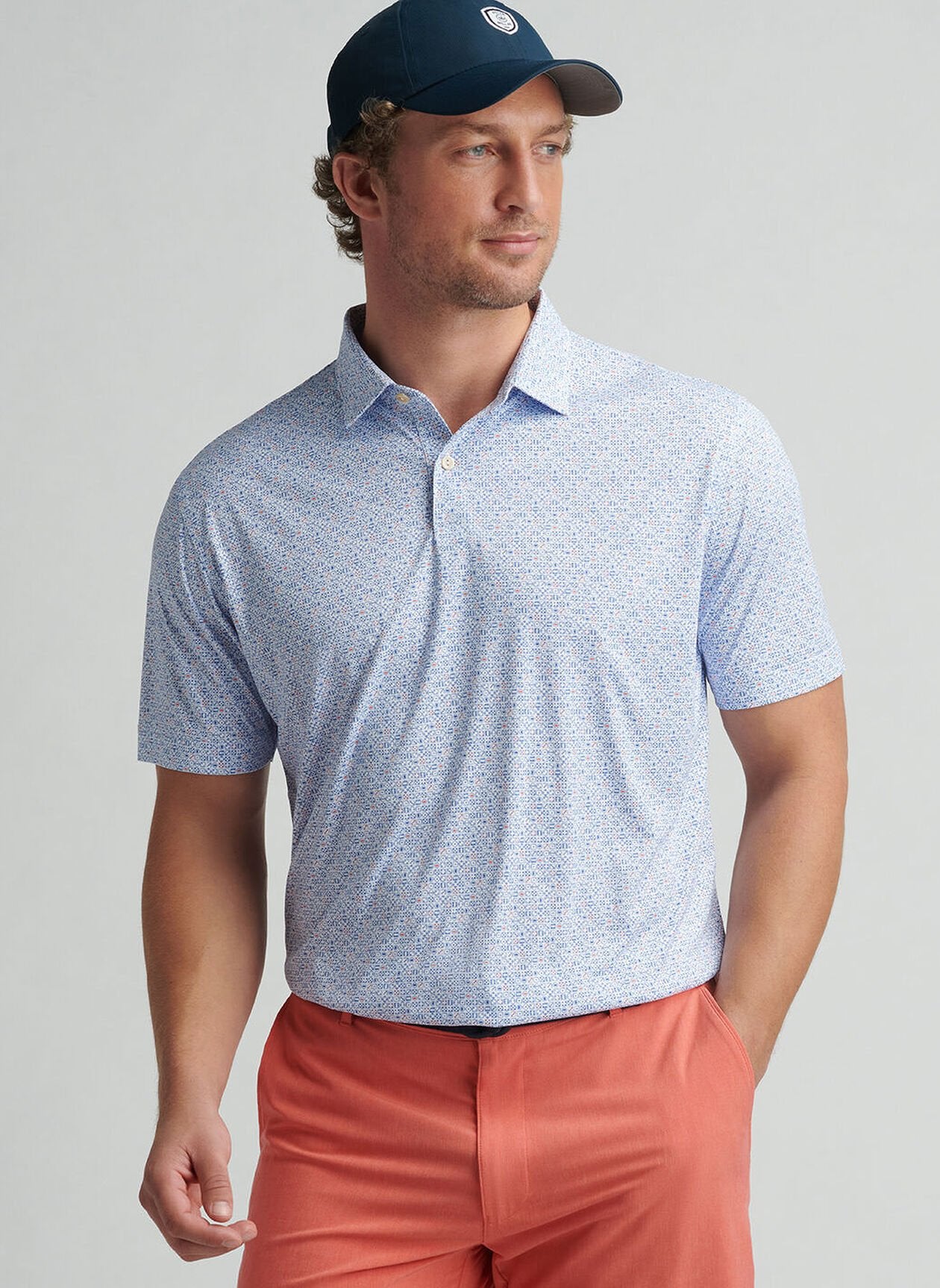 FEATHERWEIGHT NO DICE POLO WHITE