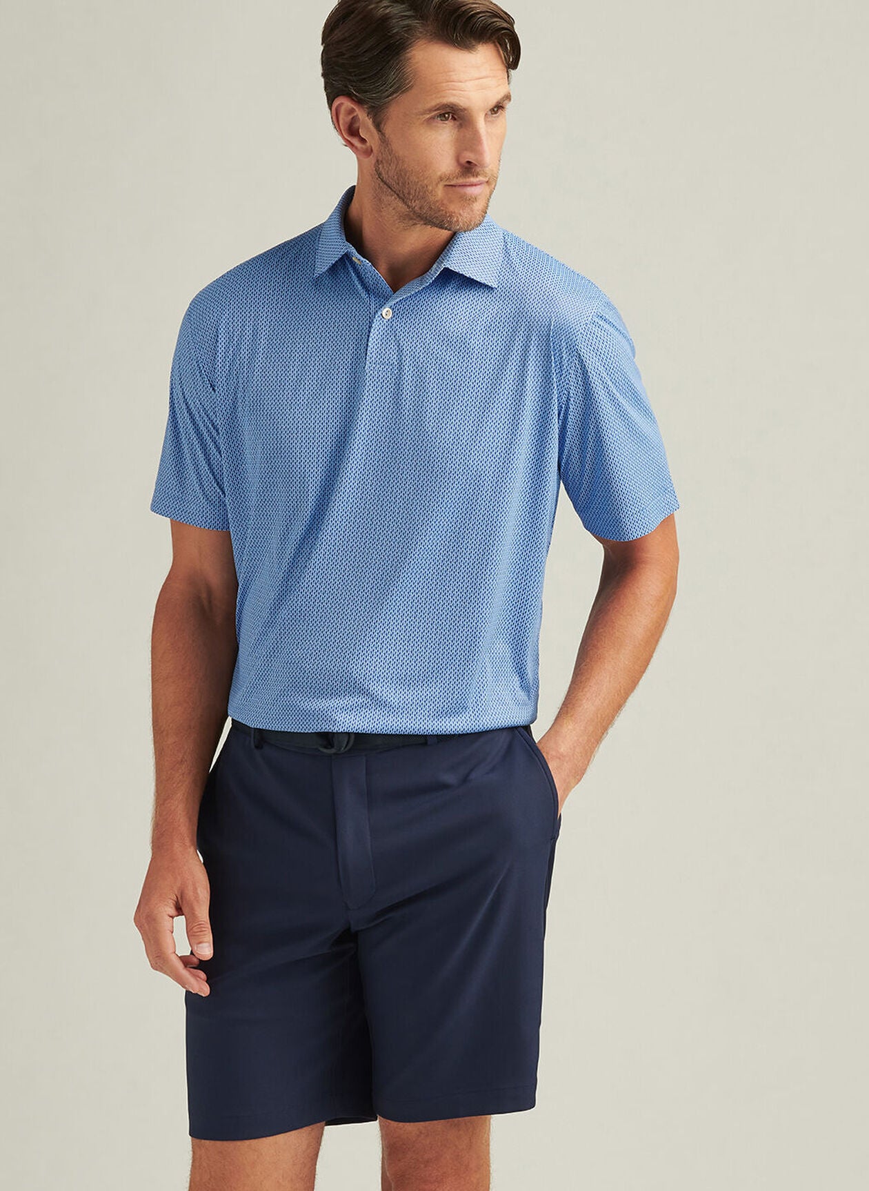 FEATHERWEIGHT SEAHORSE POLO COTTAGE BLUE
