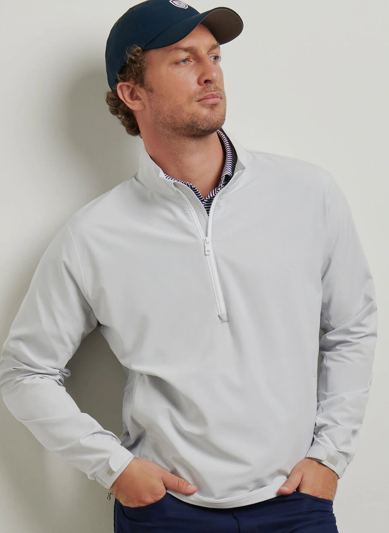 DUNES HALF-ZIP BRITISH GREY