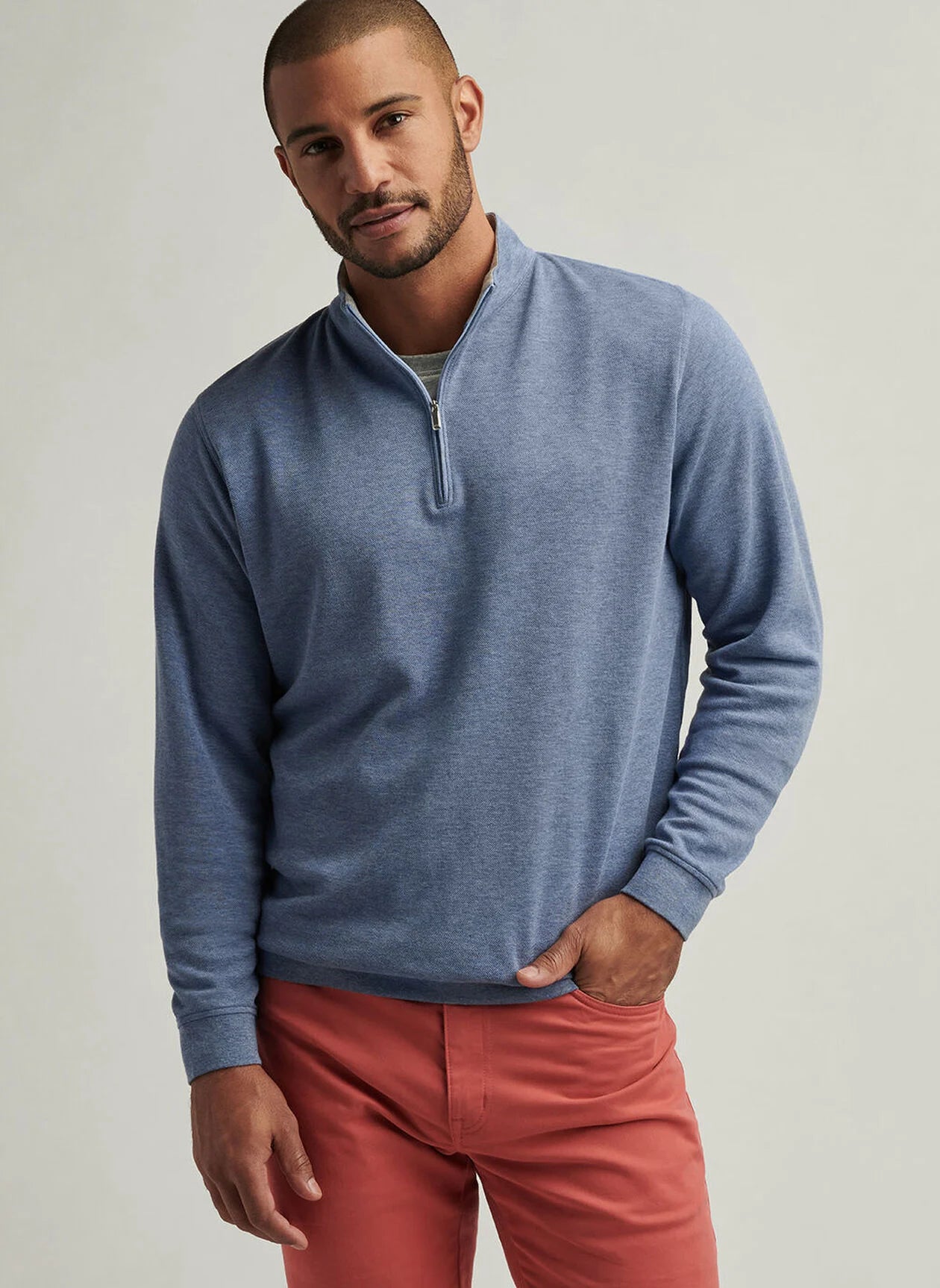 CROWN COMFORT PULLOVER BLUE FRESSIA