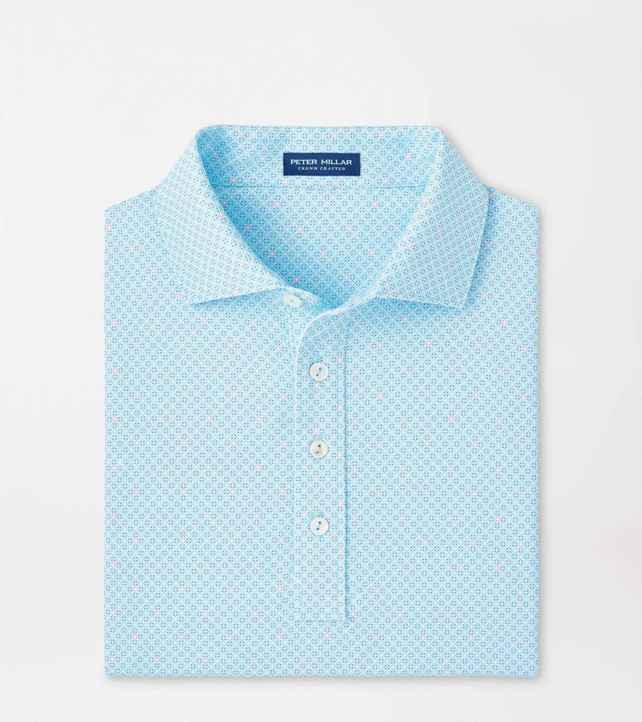 BICKETT PERFORMANCE JERSEY POLO BLUE SPRUCE
