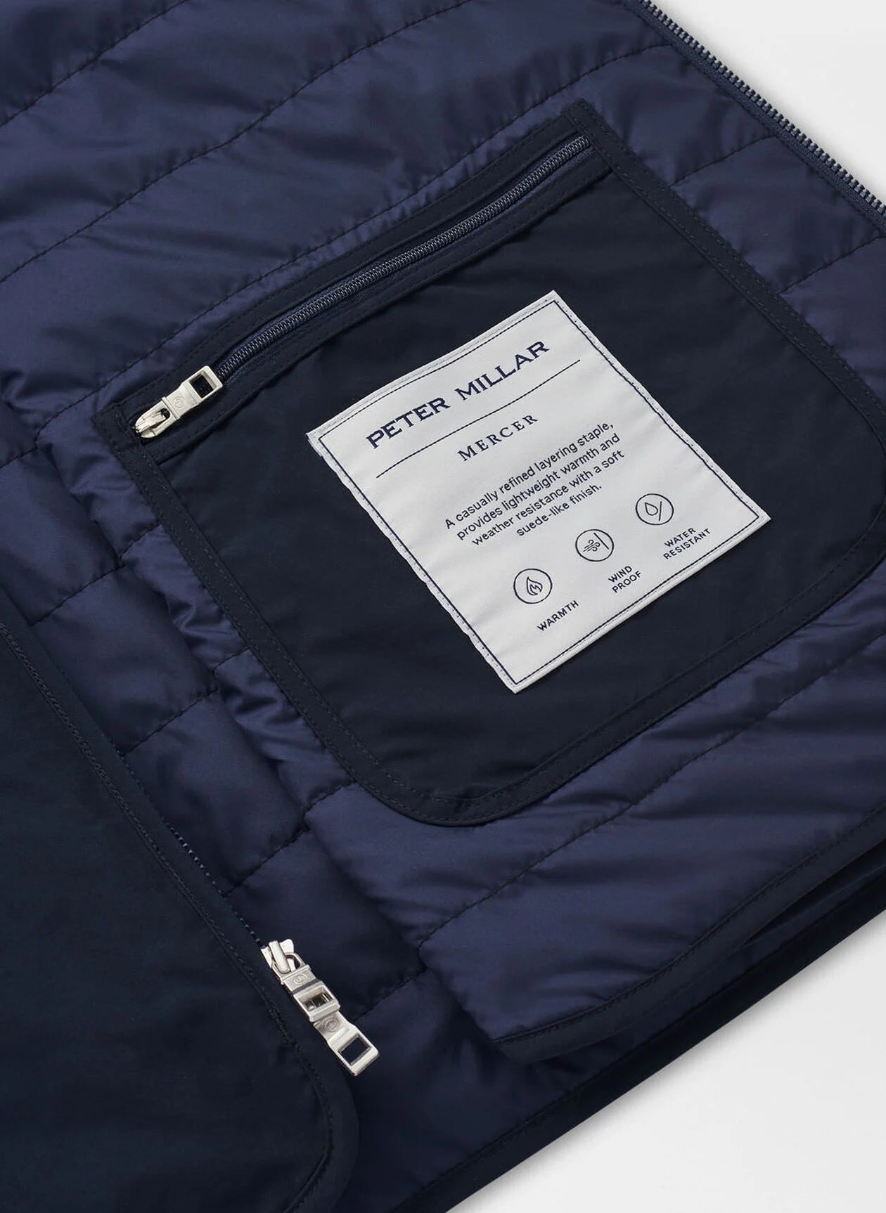MERCER VEST NAVY