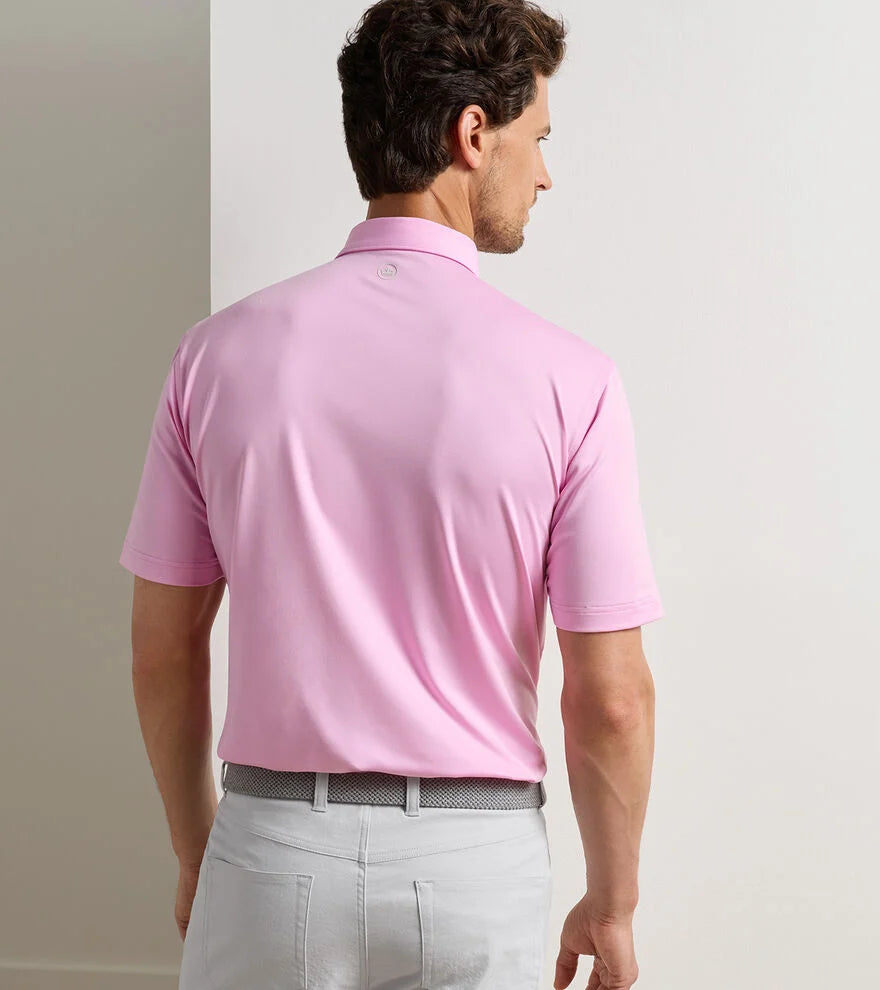 Solid Performance Jersey Polo Pink Parfait