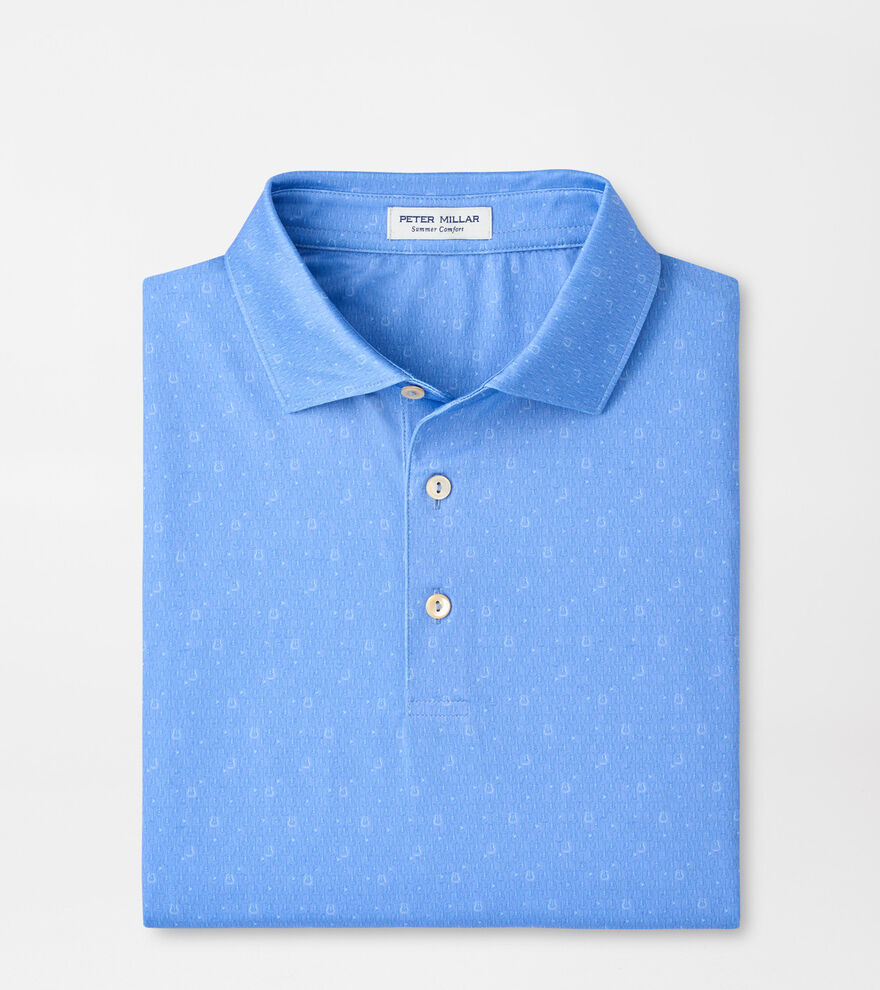 Guitar Solo Performance Jersey Polo Blue Bird