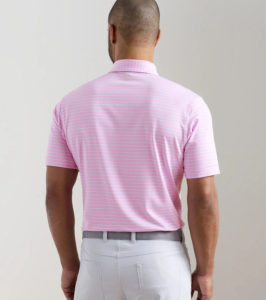 Dunnes Performance Jersey Polo Pink Parfait