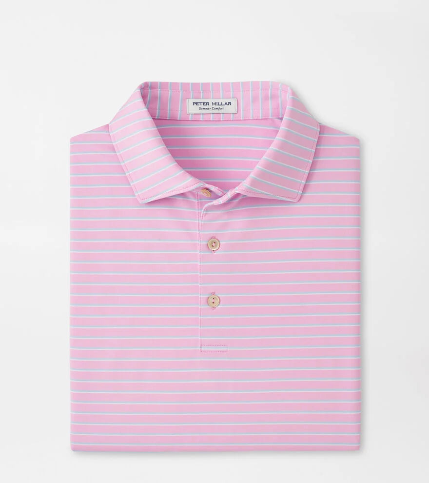 Dunnes Performance Jersey Polo Pink Parfait