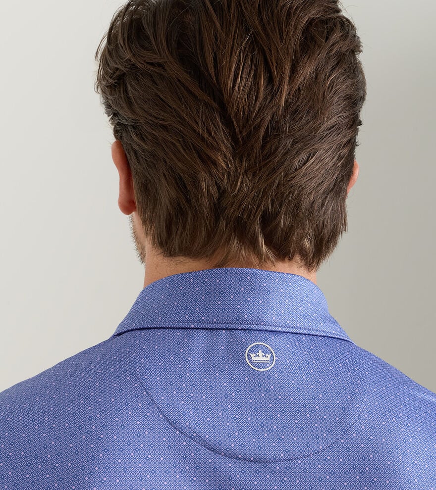 Dashwood Performance Jersey Polo Windsor Blue