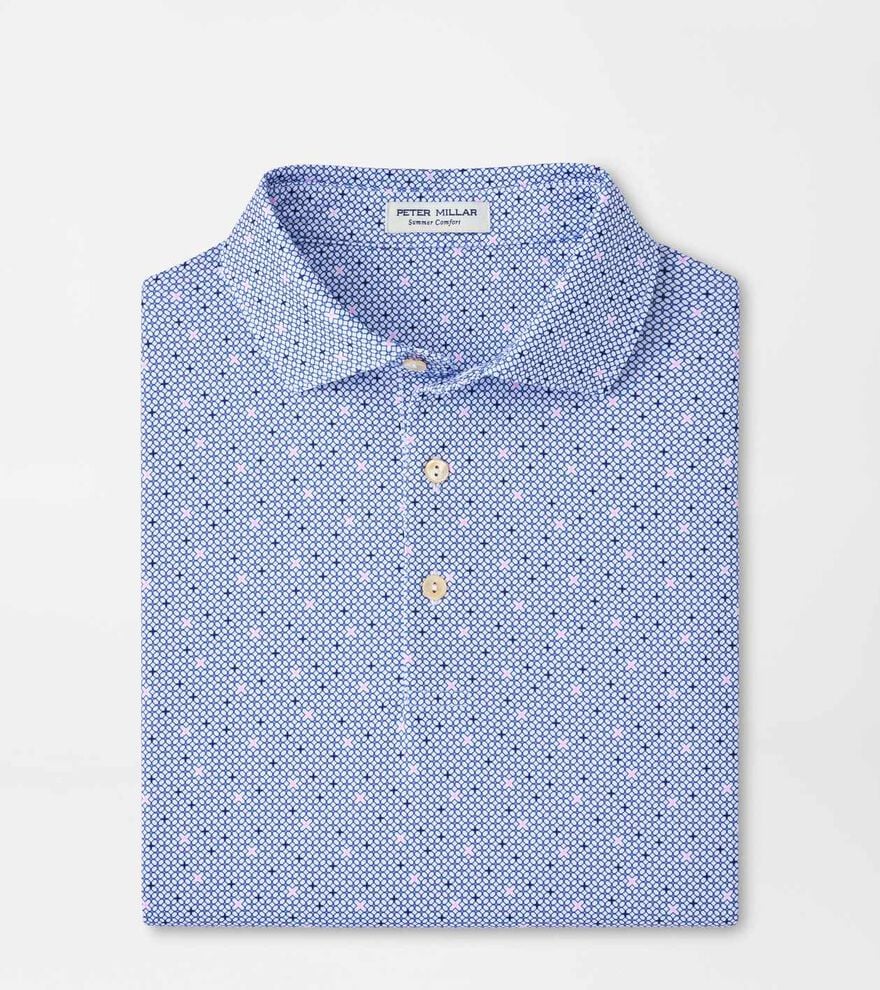 Barrier Performance Jersey Polo White