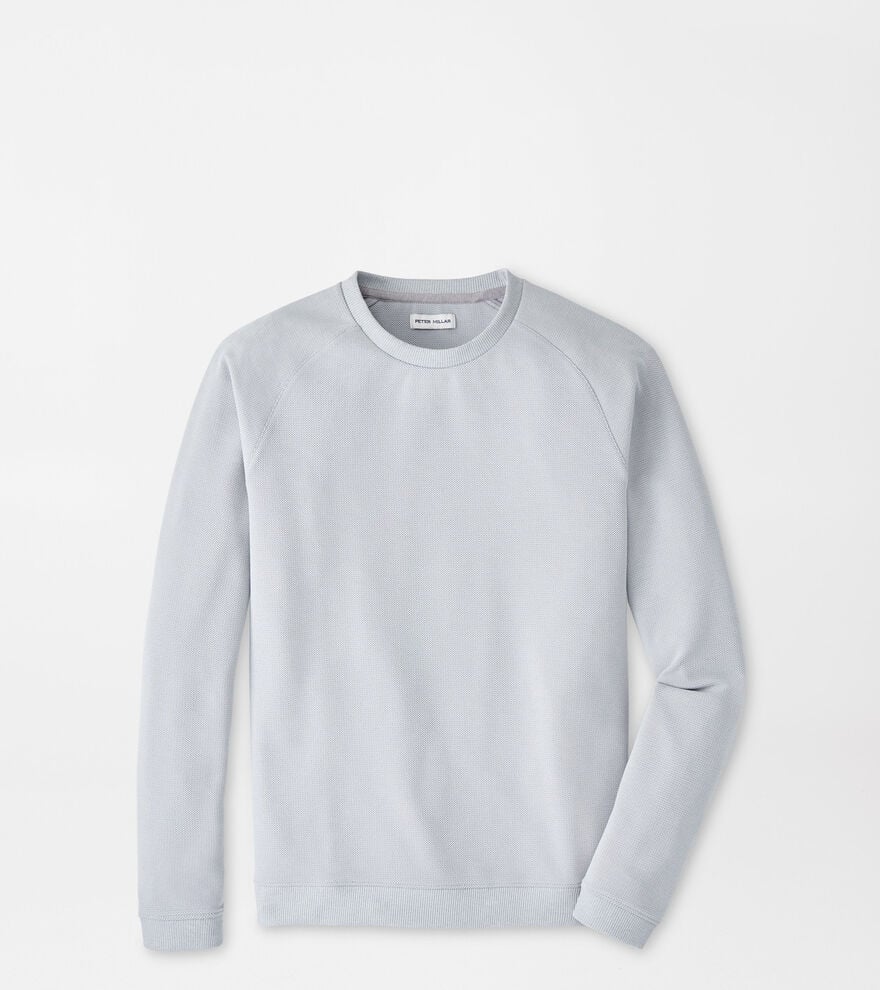Cradle Piqué Performance Crewneck British Grey