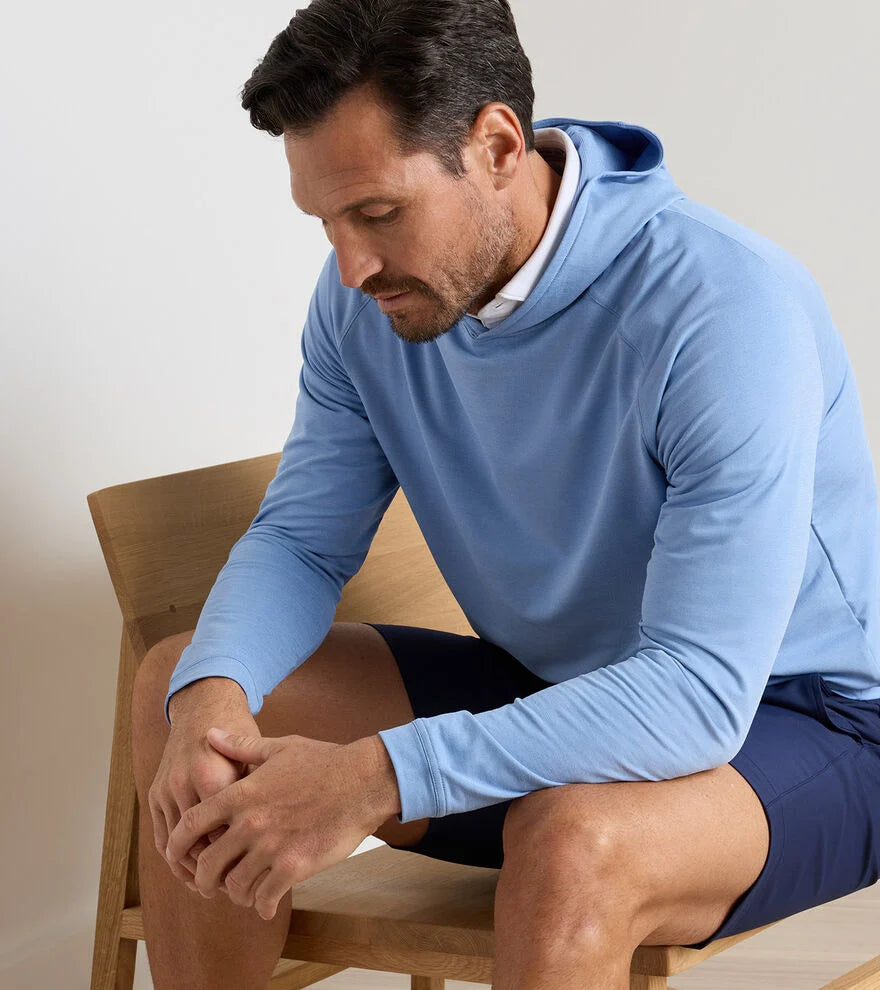 Pine Performance Hoodie Blue Bird