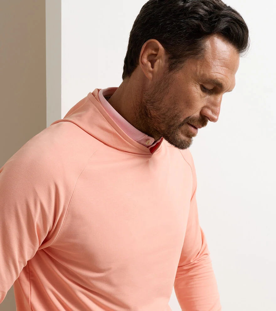 Pine Performance Hoodie Summer Apricot