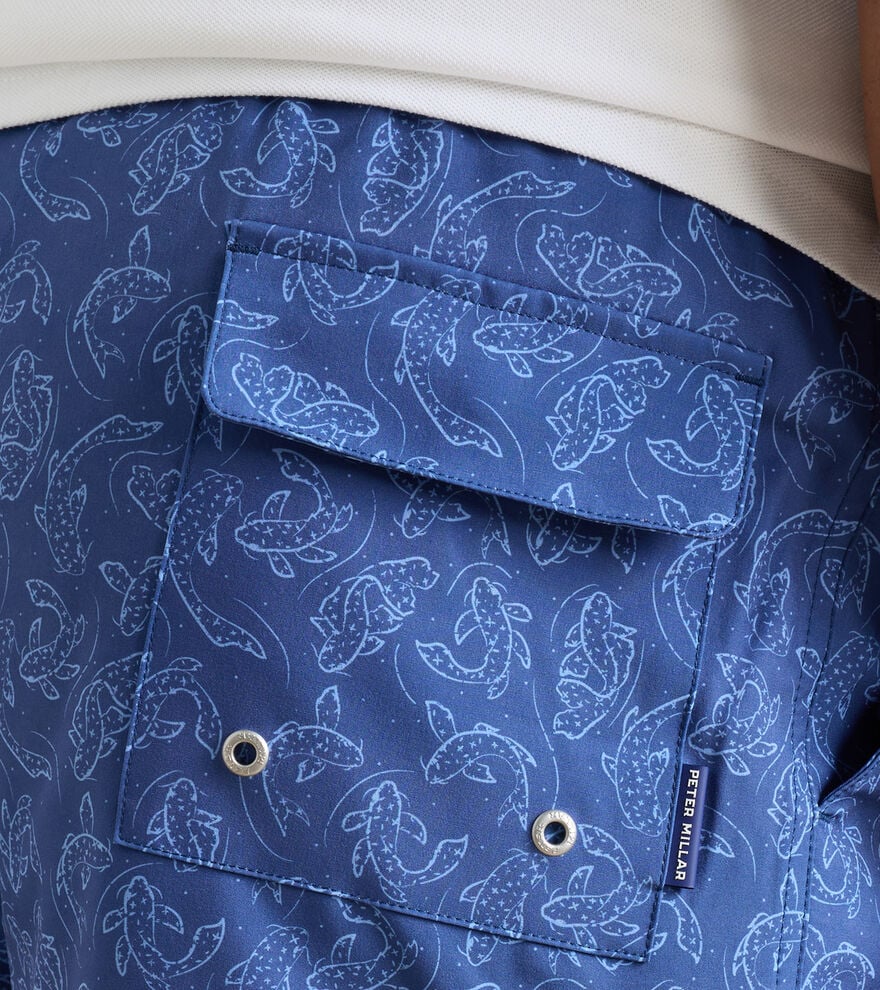 Pond Wander Swim Trunk Windsor Blue