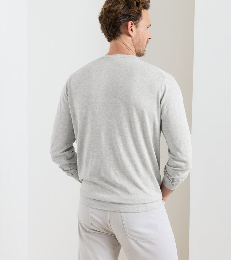 Lake Long Sleeve Sweater Gale Grey