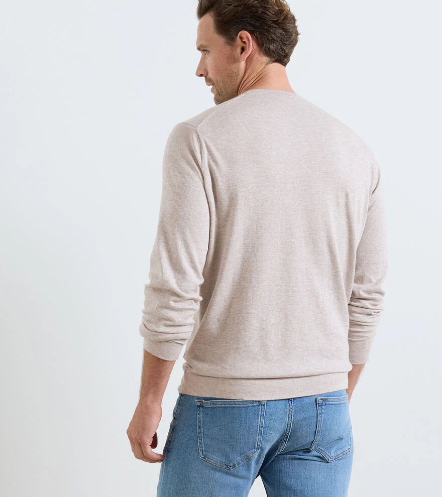 Lake Long Sleeve Sweater Poplar Brown