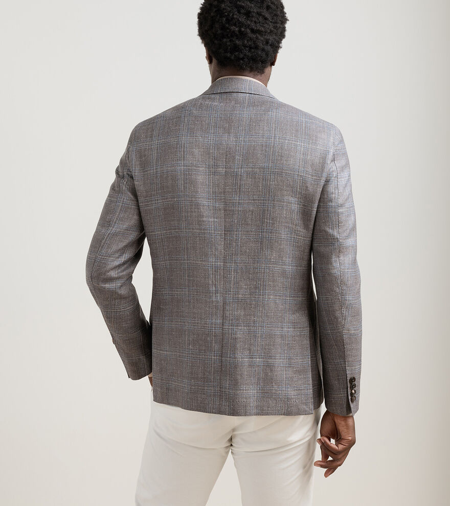 Pearce Plaid Soft Jacket Espresso