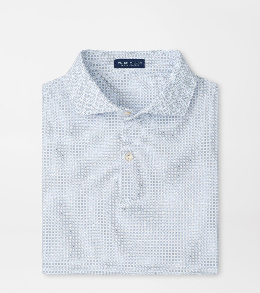 Alder Performance Jersey Polo White