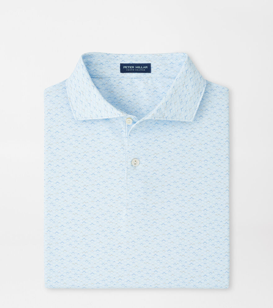 Soprano Waves Performance Jersey Polo Blue Brisk