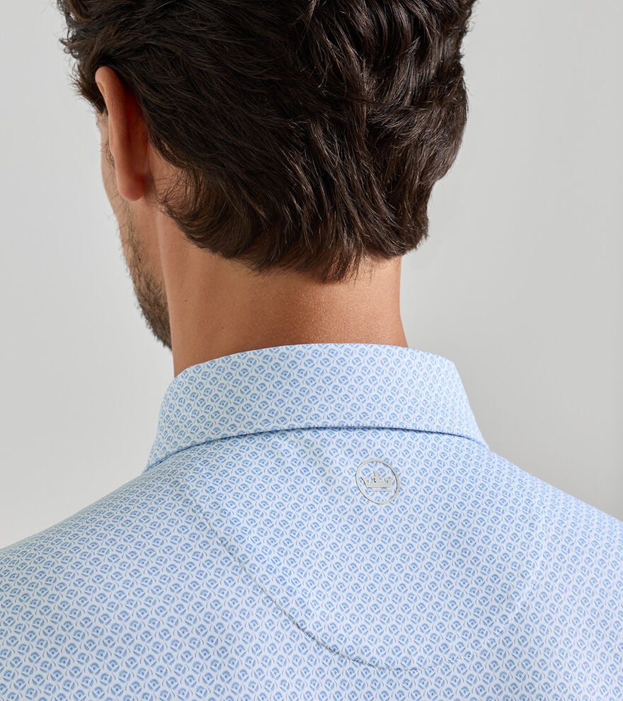 Mayfield Performance Jersey Polo White