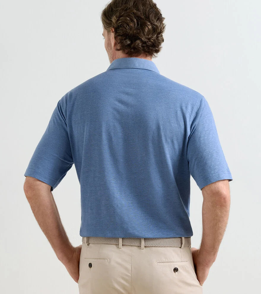 Astino Linen Polo Storm