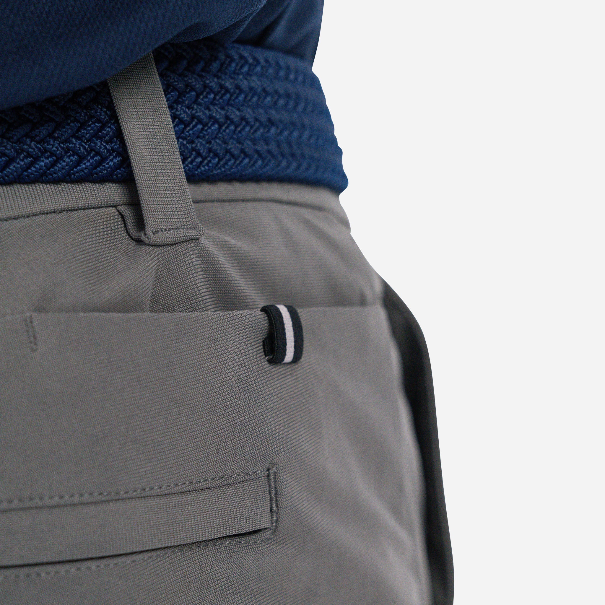 Performance 5-Pocket Short Charcoal Grey