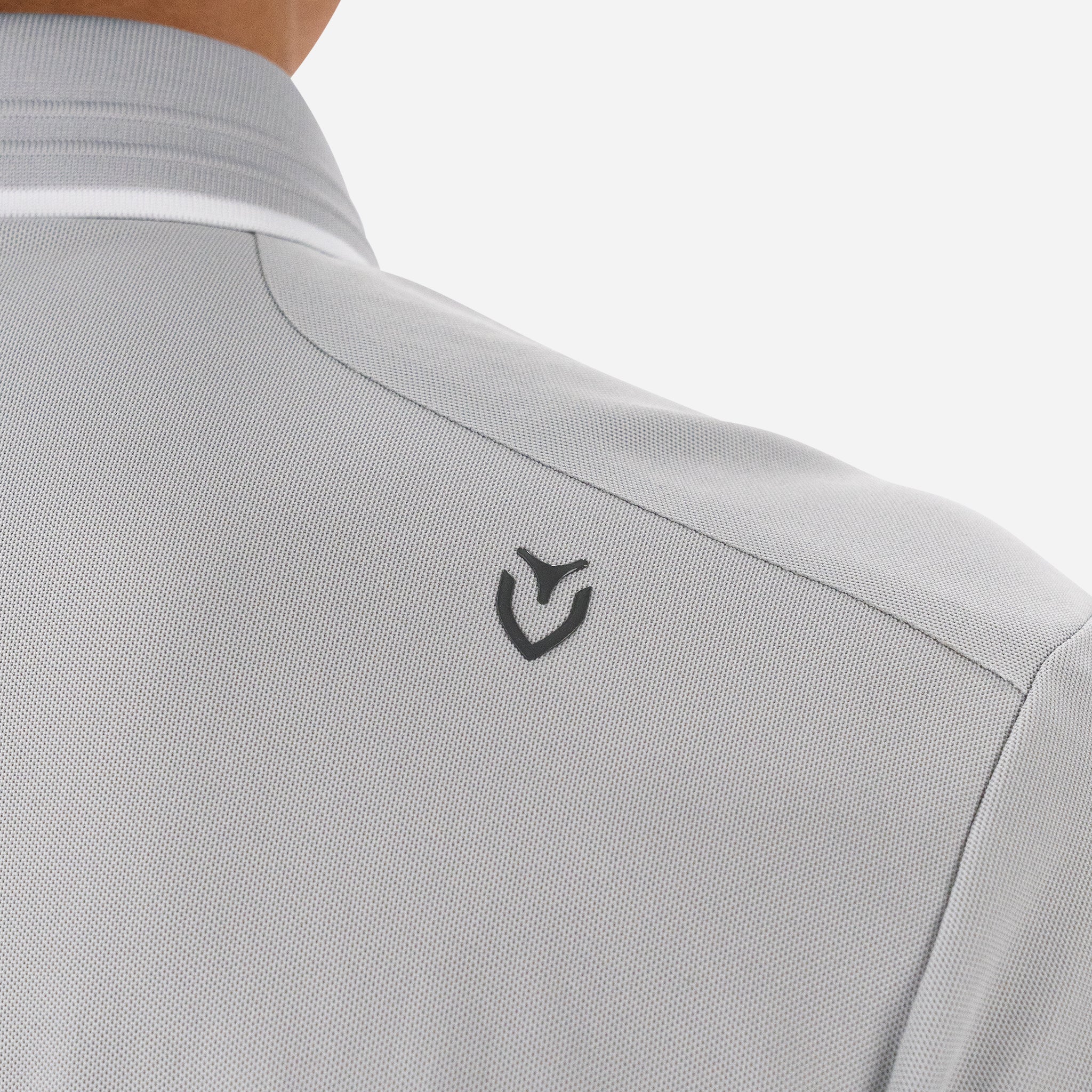 Performance Piqué Polo Stone Grey