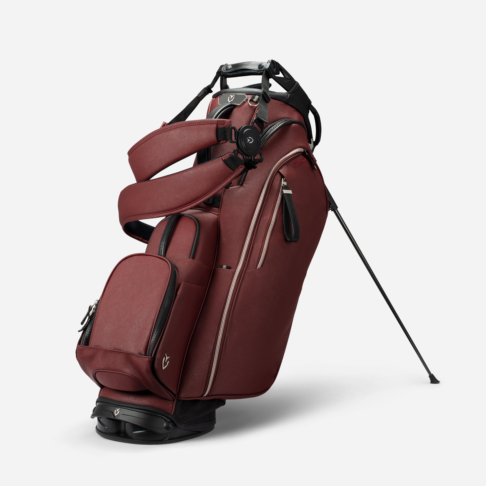 PLAYER V PRO MERLOT STAND BAG 14-WAY