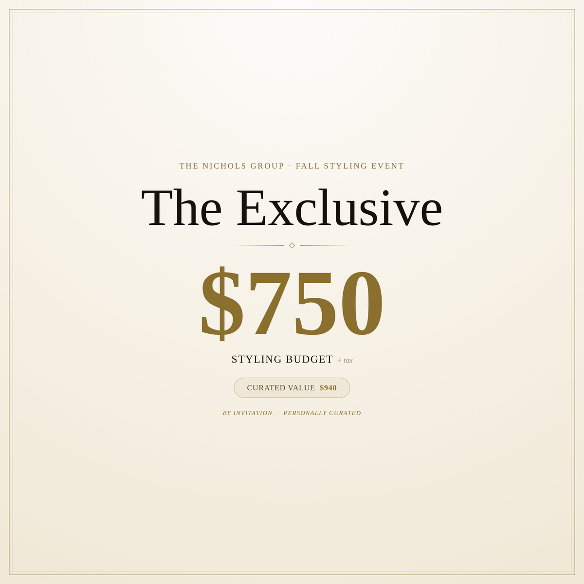 The Exclusive - Package