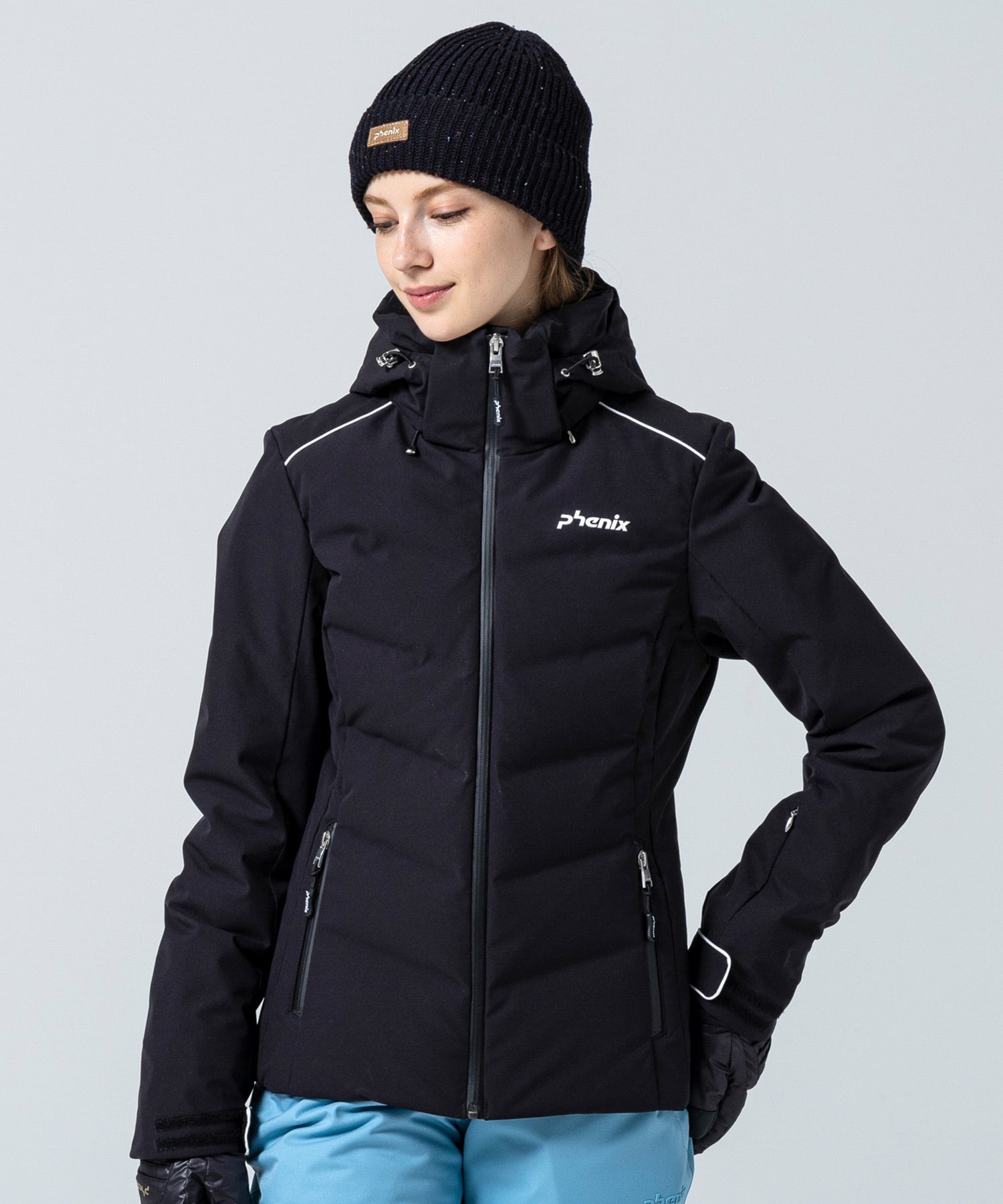 Women's Seamless Down Jacket Black