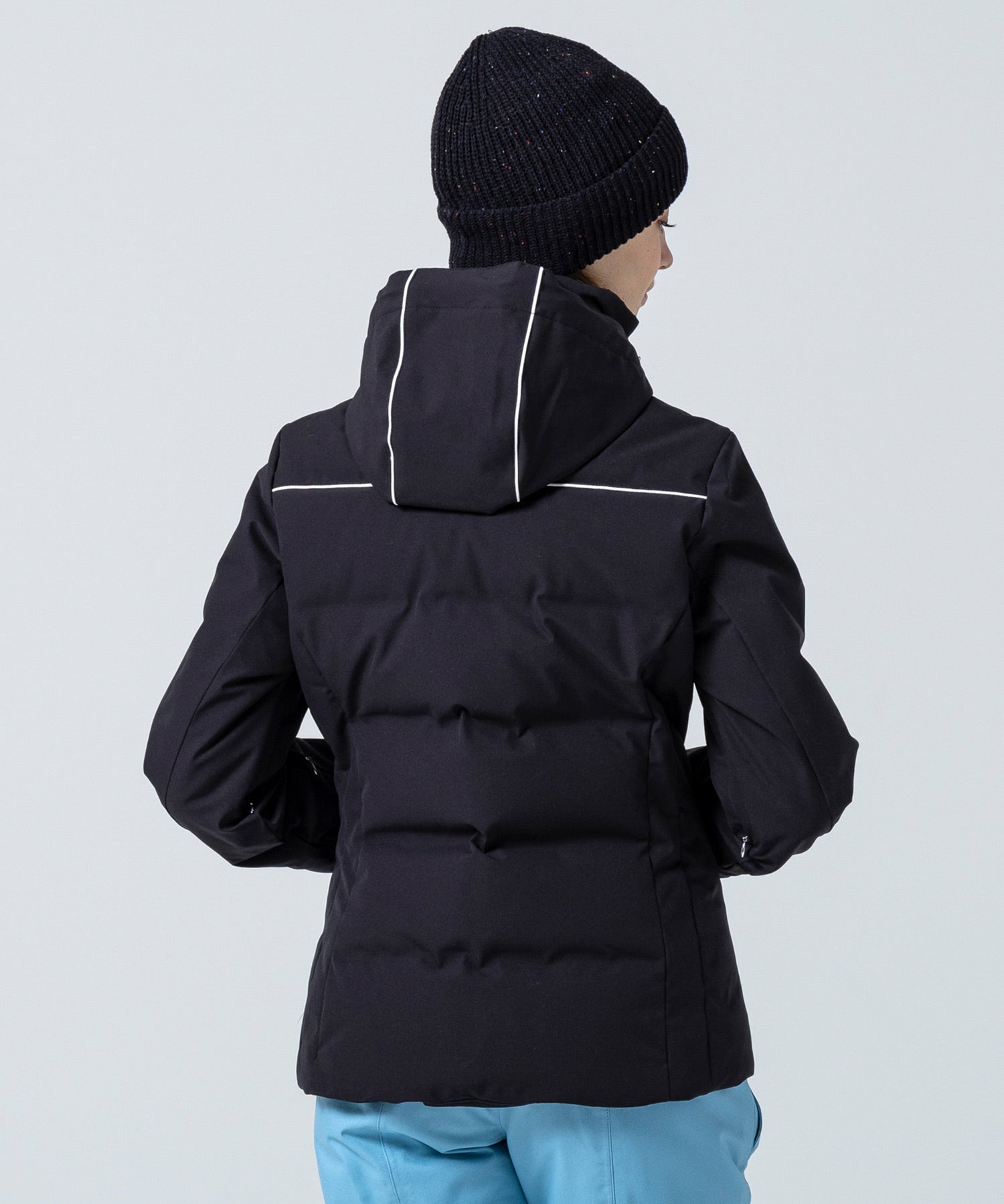 Women's Seamless Down Jacket Black