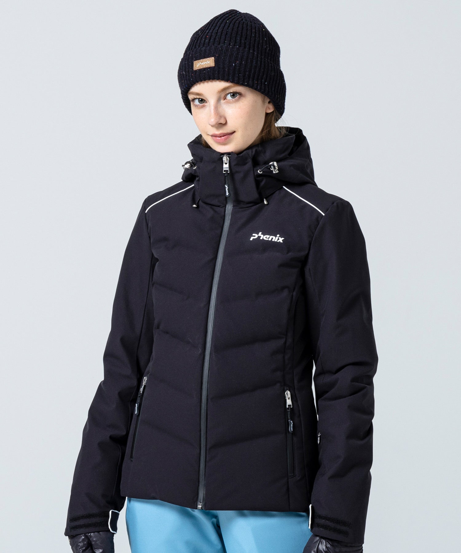 Women's Seamless Down Jacket Black