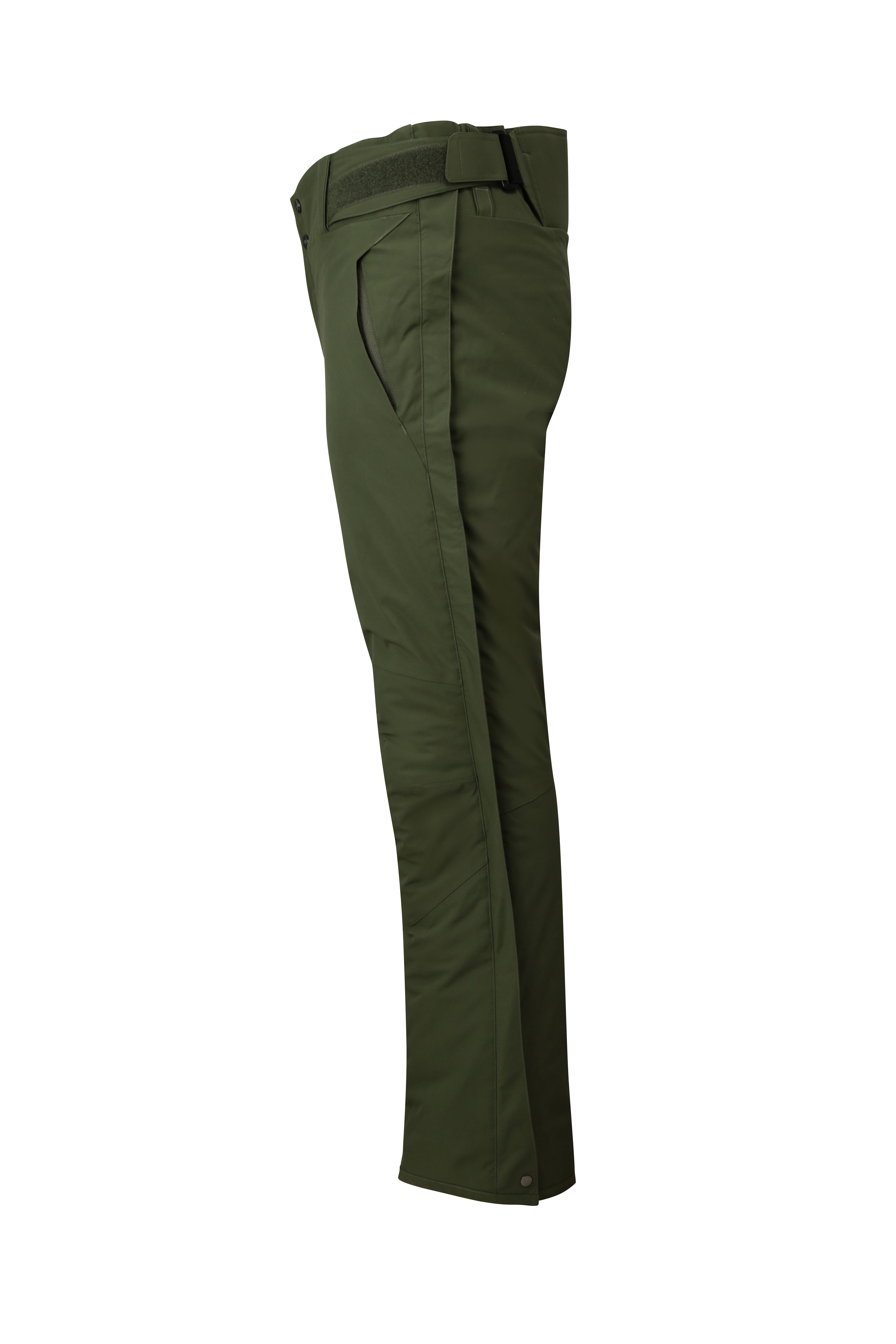Ltd. Edition Men's Swedish Ski Team Full Zipped Pants Olive