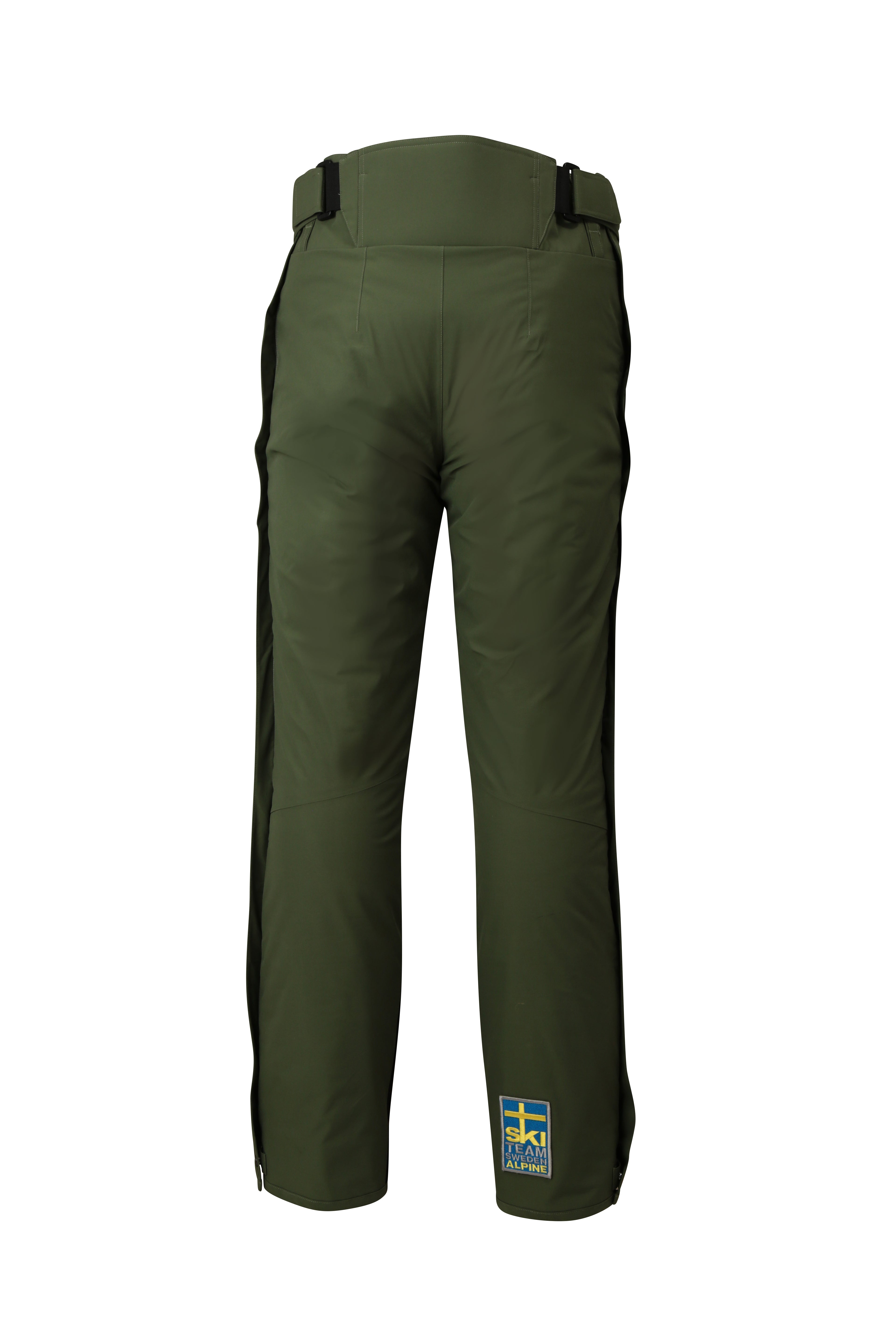 Ltd. Edition Men's Swedish Ski Team Full Zipped Pants Olive