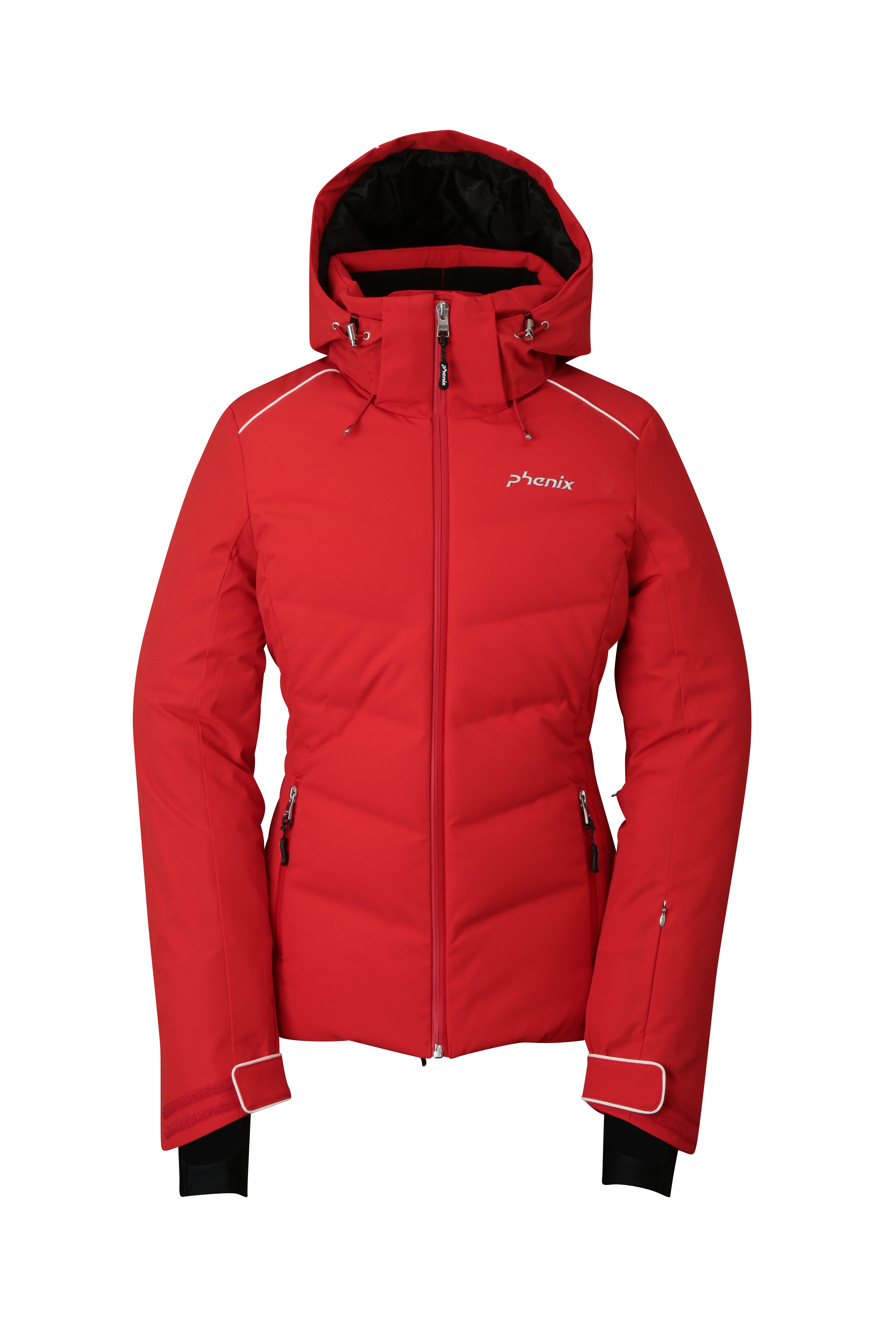 Women's Seamless Down Jacket Red