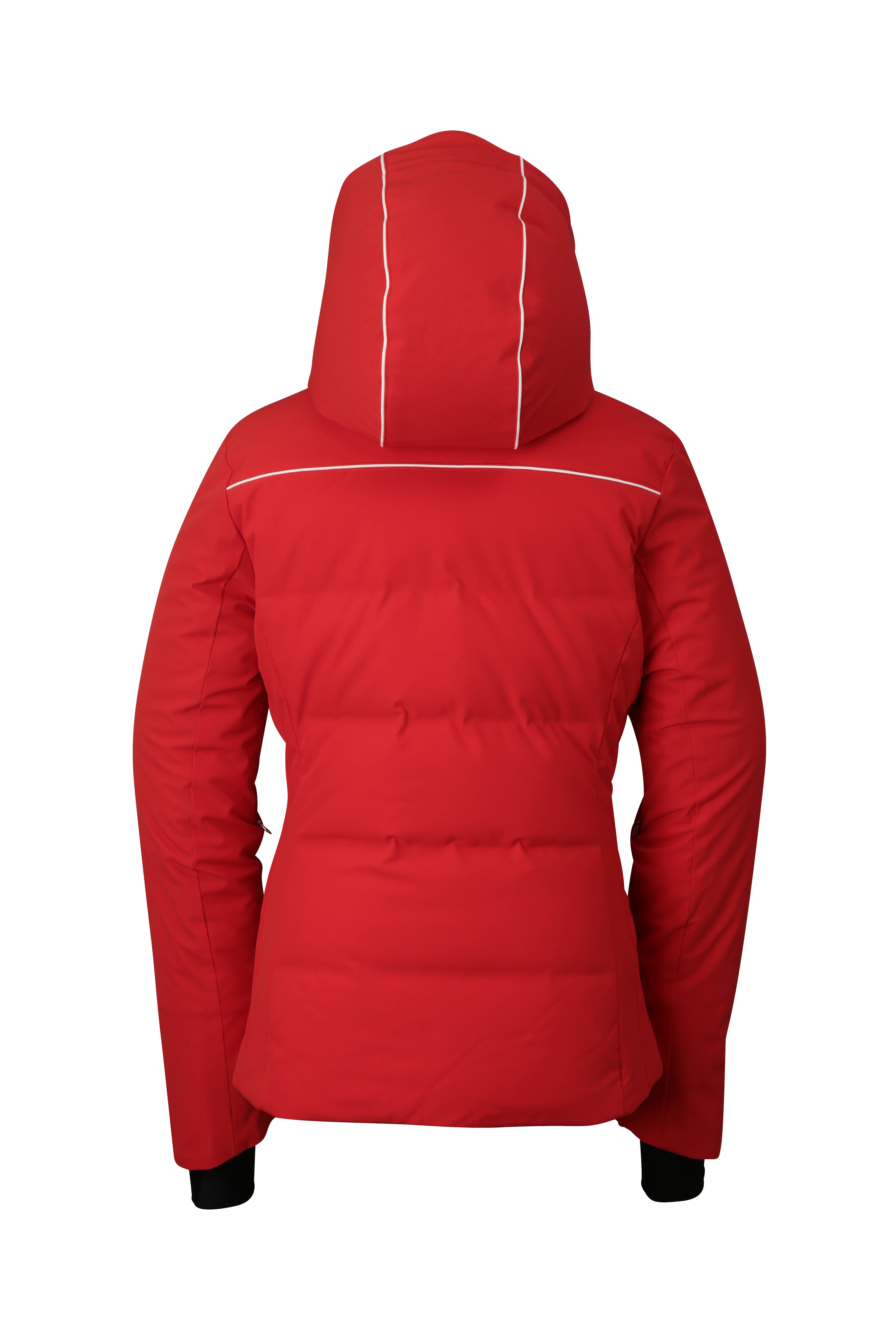 Women's Seamless Down Jacket Red