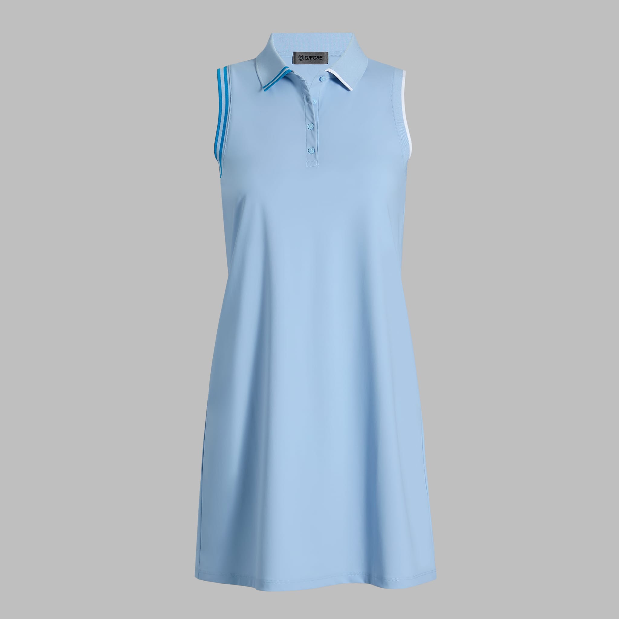 Warp Knit Polo Dress BAJA