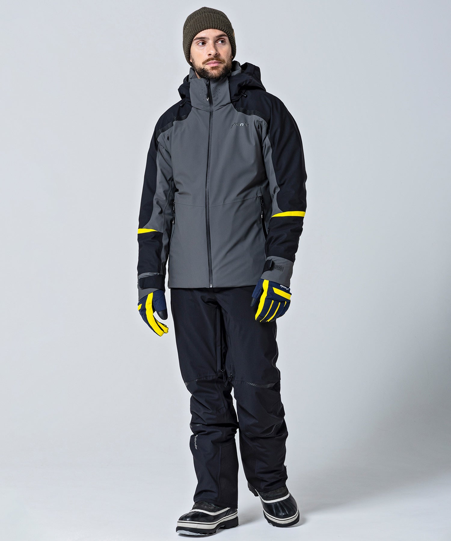 Men's Streamlined FVS Jacket Charcoal Grey