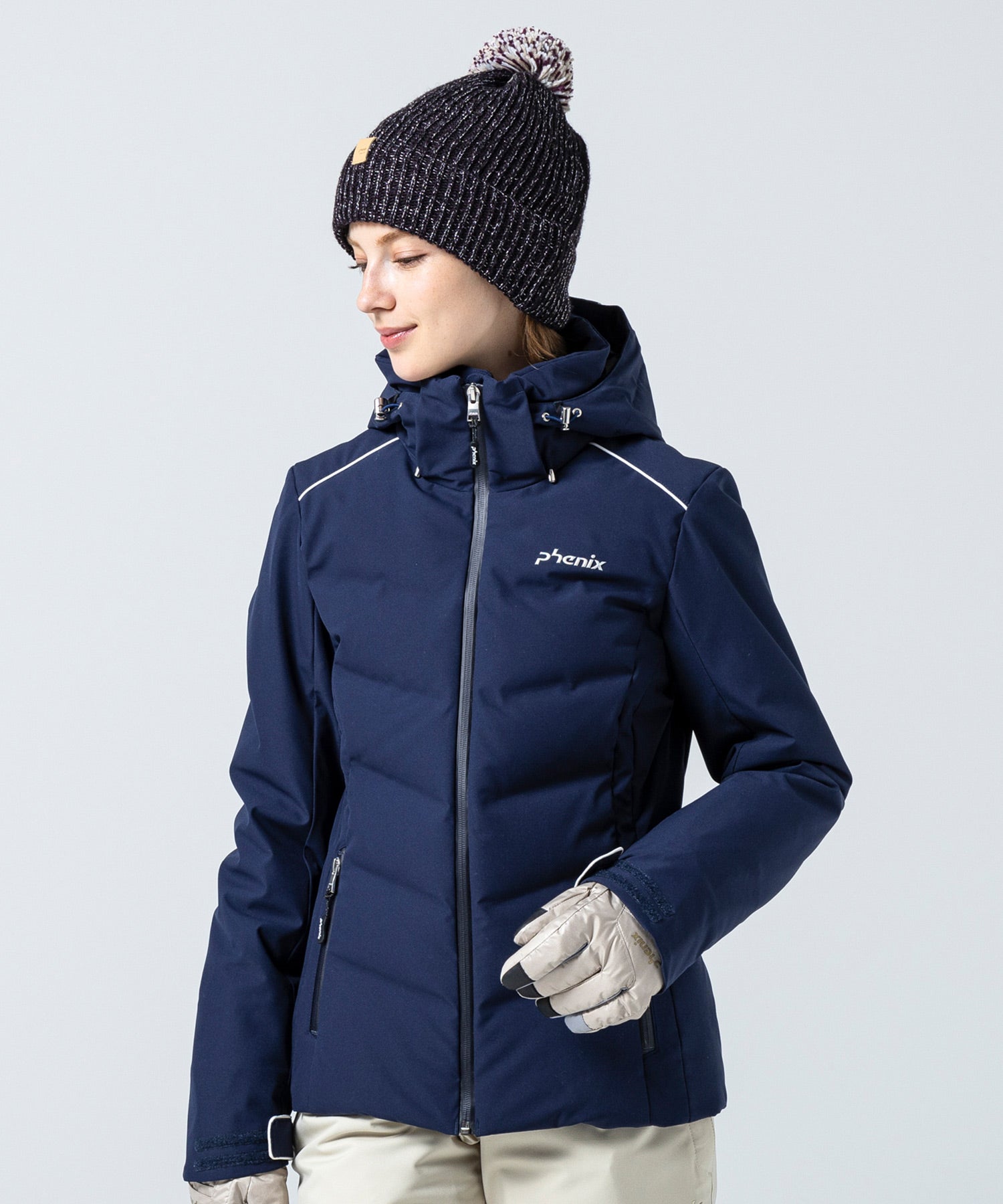 Women's Seamless Down Jacket Navy
