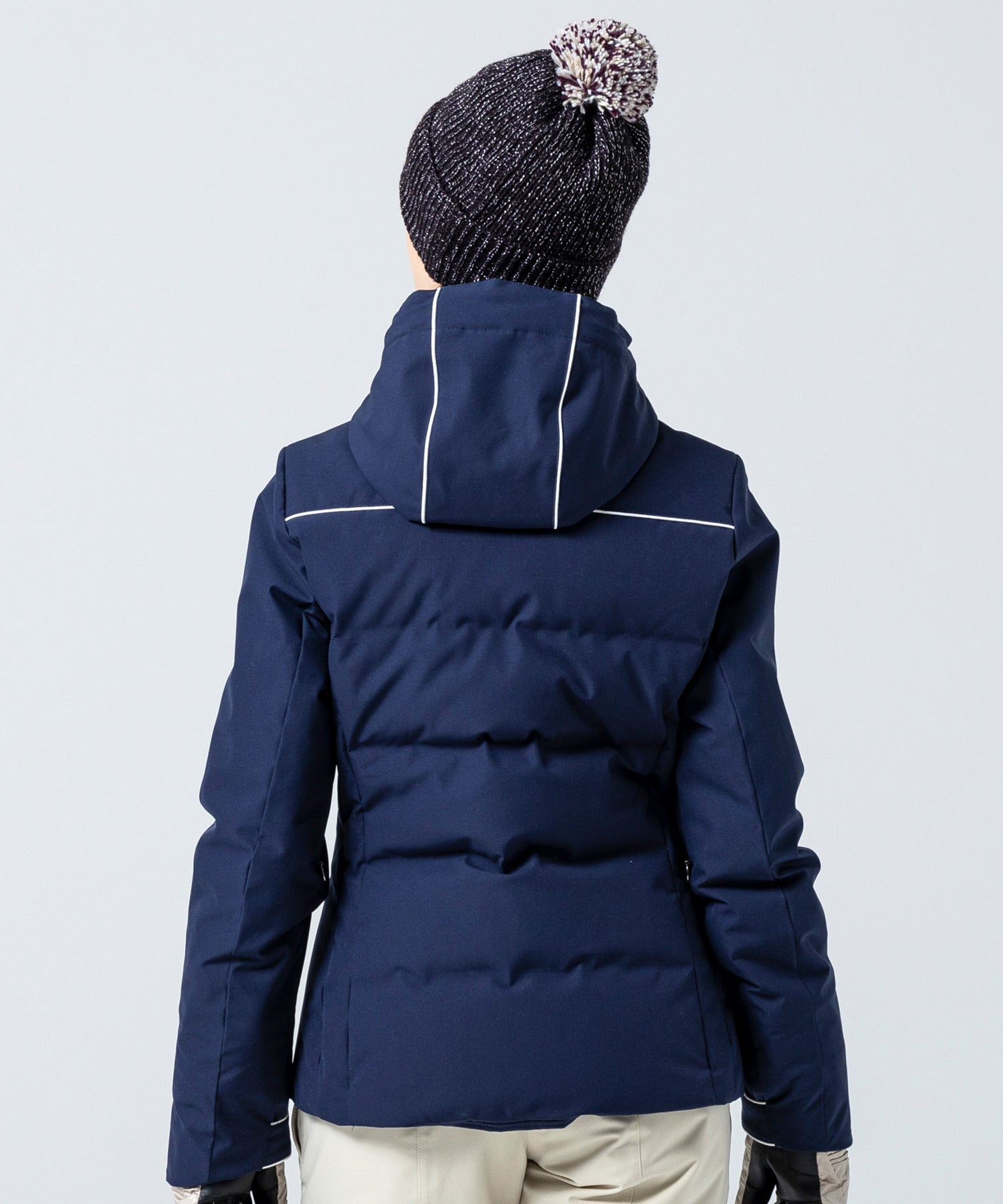Women's Seamless Down Jacket Navy