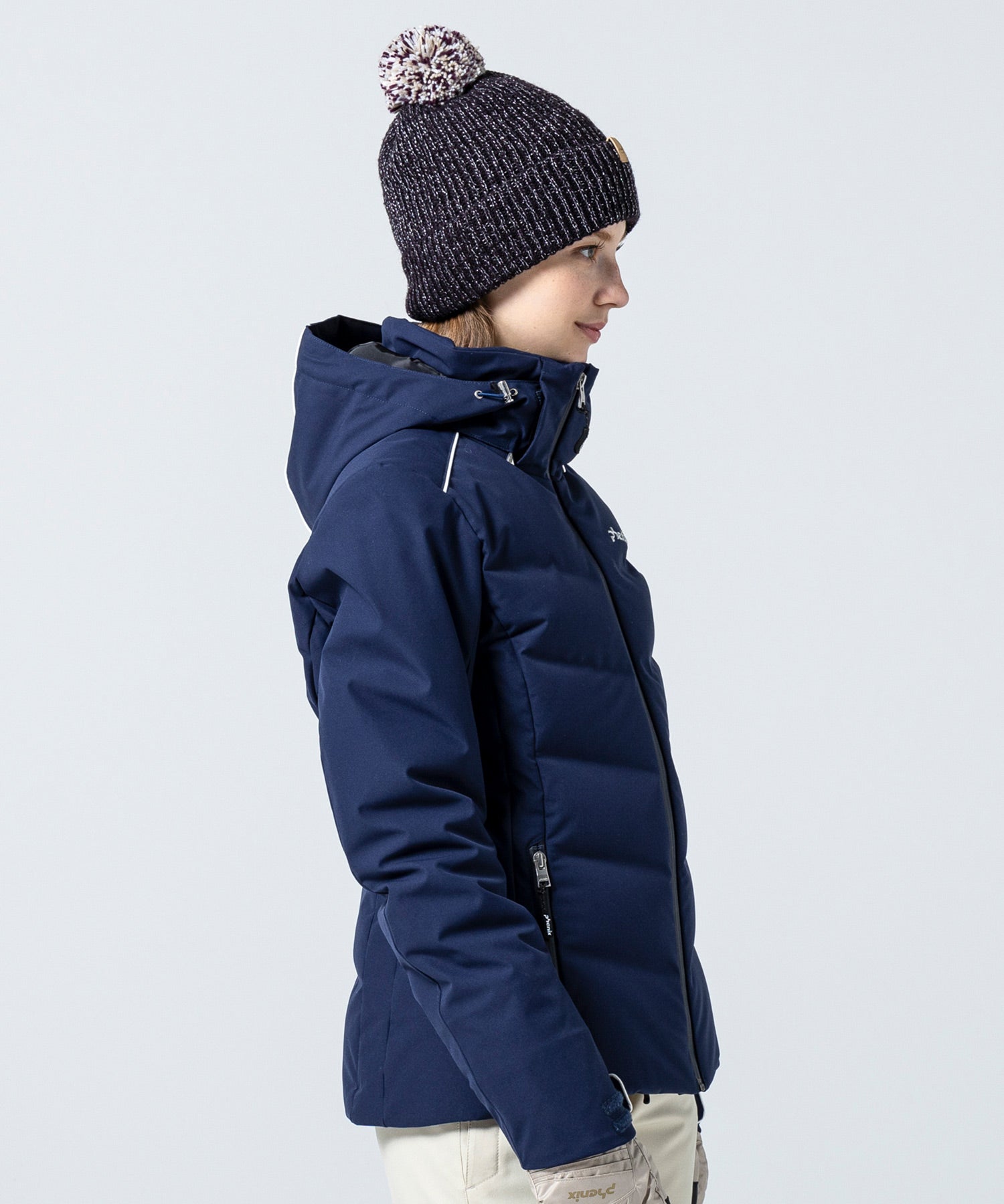 Women's Seamless Down Jacket Navy
