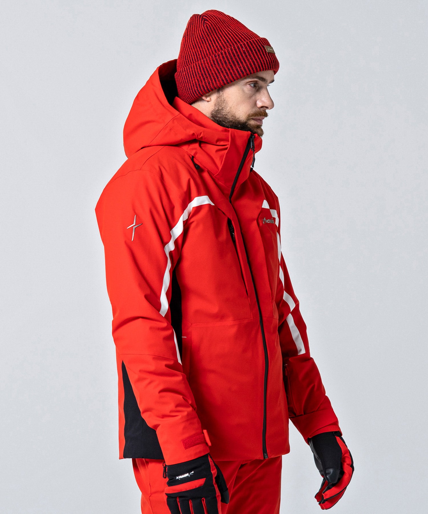 Men's Accent Lined Jacket Red