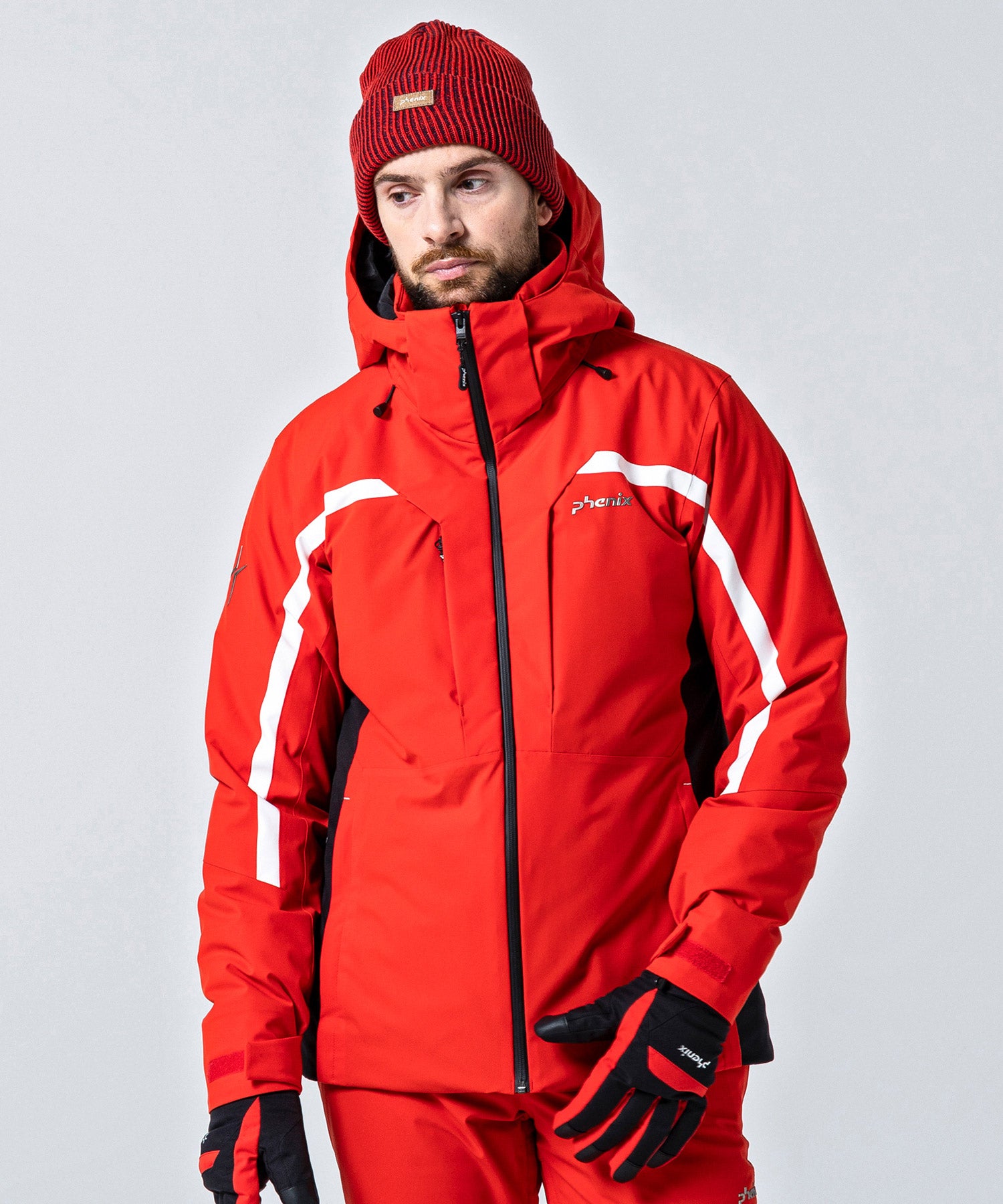 Men's Accent Lined Jacket Red