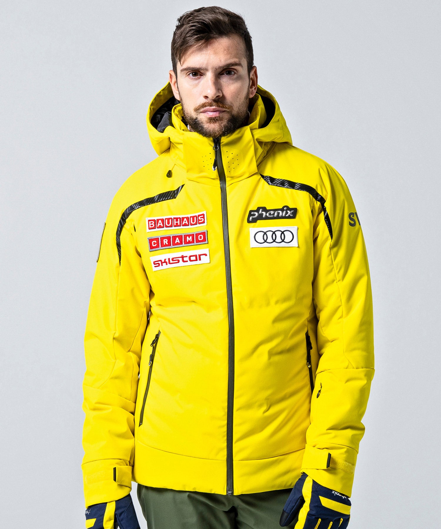 Ltd. Edition Men's Swedish Ski Team Down Jacket Yellow