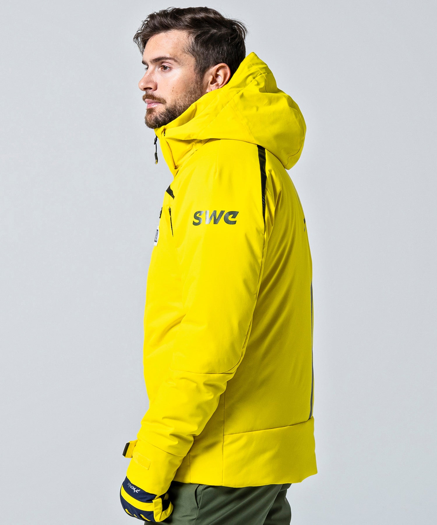 Ltd. Edition Men's Swedish Ski Team Down Jacket Yellow