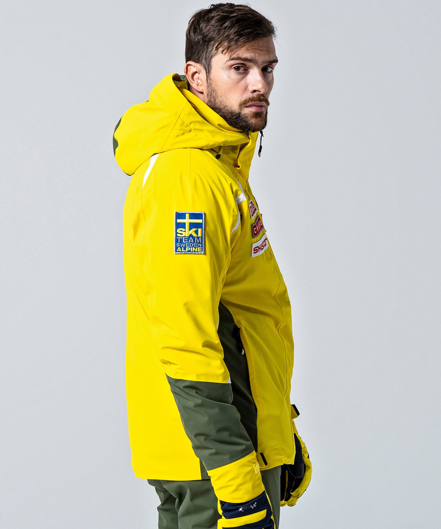 Ltd. Edition Men's Swedish Ski Team Jacket Yellow
