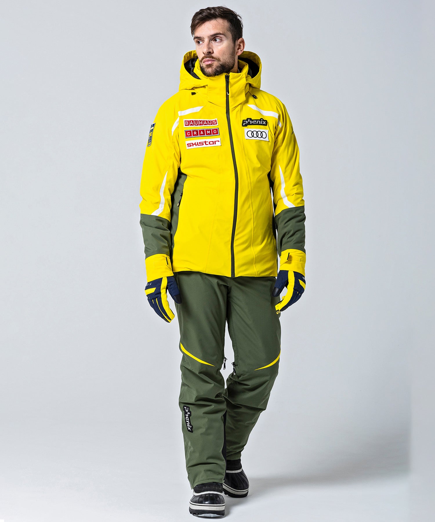Ltd. Edition Men's Swedish Ski Team Jacket Yellow