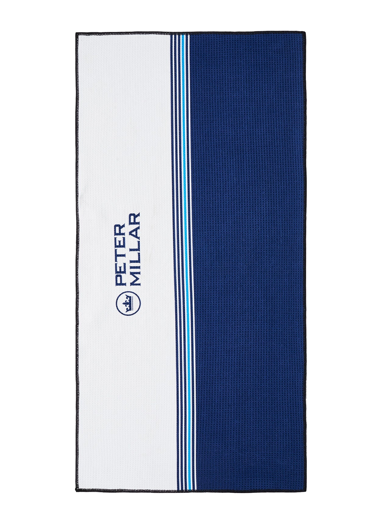 ENGINEERED STRIPE MICROFIBRE GOLF TOWEL